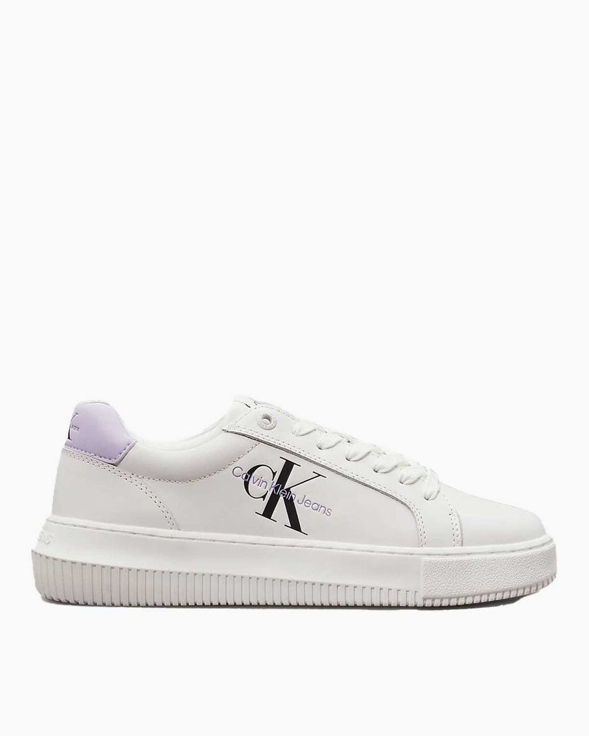 Calvin Klein Chunky Chunky Laceup Kadın Sneaker Bright White/Pastel Lilac