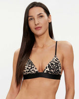Calvin Klein Triangle Swim Tops Bikini Üstü Black