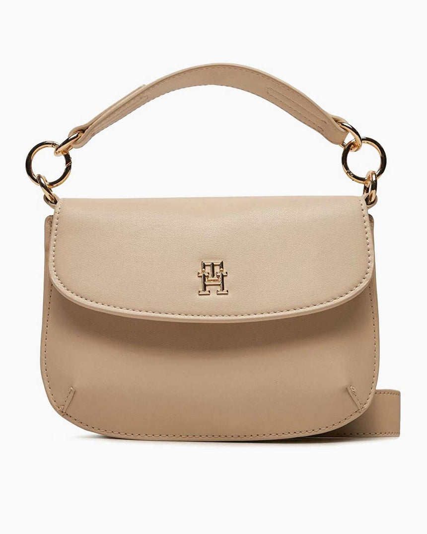 Tommy Hilfiger Chic Crossover Çapraz Askılı Çanta Classic Beige