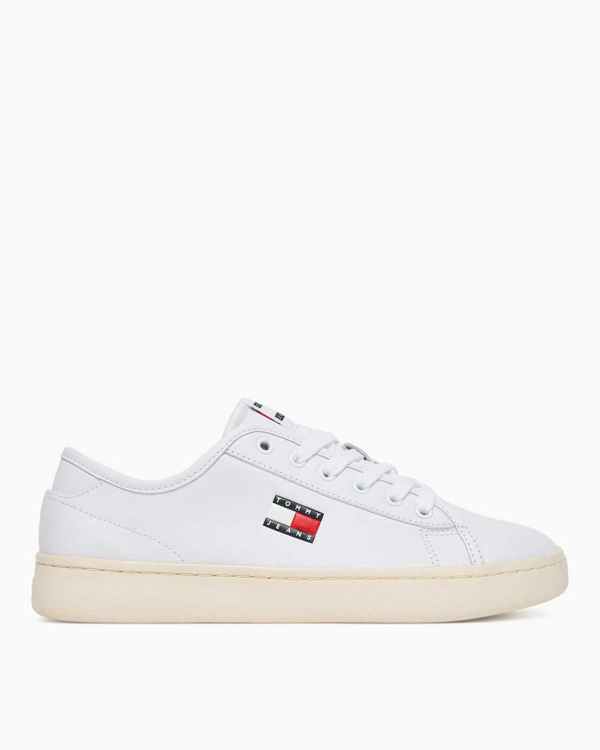Tommy Hilfiger Gillian Ultra Hafif Kadın Kort Sneaker White