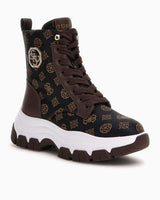 Guess Benzon Logolu Kadın Sneaker Brown