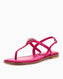 Guess Rainey4 Rugan Parmak Arası Sandalet Magenta