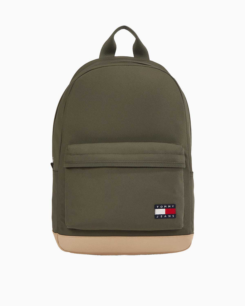 Tommy Hilfiger Ess Daily Dome Backpack Sırt Çantası Pewter Green