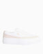 Calvin Klein Vulc Flatform Kalın Taban Sneaker Bright White/Creamy White
