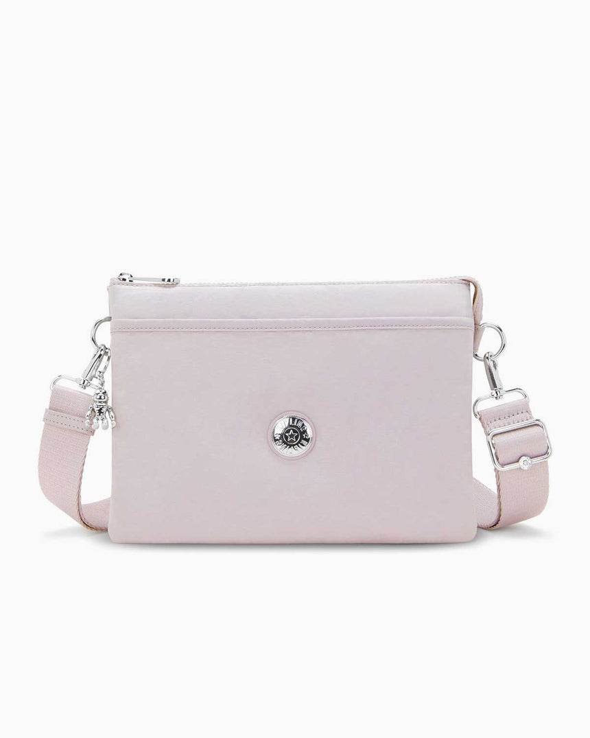 Kipling Riri L Basic Elevated Çapraz Askılı Çanta Gleam Silver