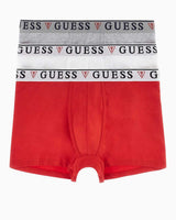 Guess Brian Hero Trunk 3'lü Boxer Black White Combo