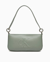 Calvin Klein Sculpted Shoulder Pouch Omuz Çantası Slate Gray