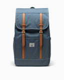 Herschel Retreat Backpack Sırt Çantası Blue Mirage/White Stitch