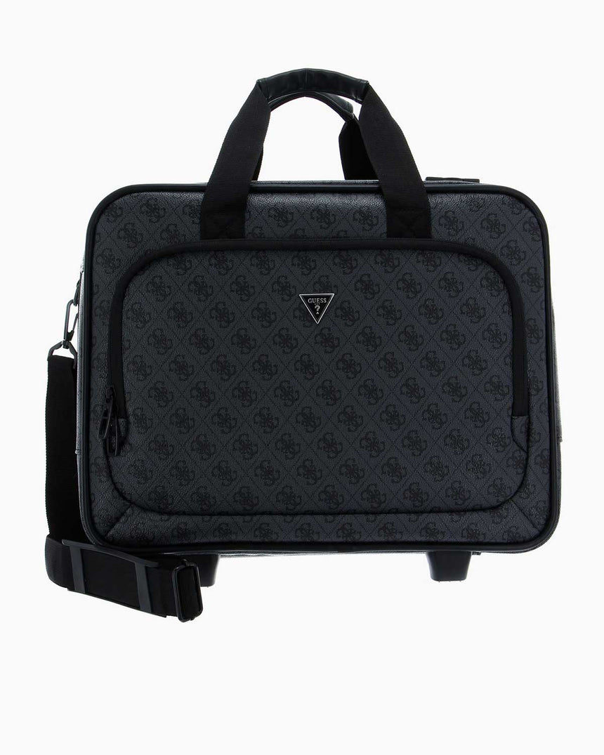 Guess Napoli Trolly Pilot Çantası Coal