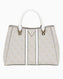 Guess Noreen Satchel Monogram El Çantası Dove Logo