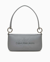 Calvin Klein Logolu Shoulder Pouch Omuz Çantası Blue