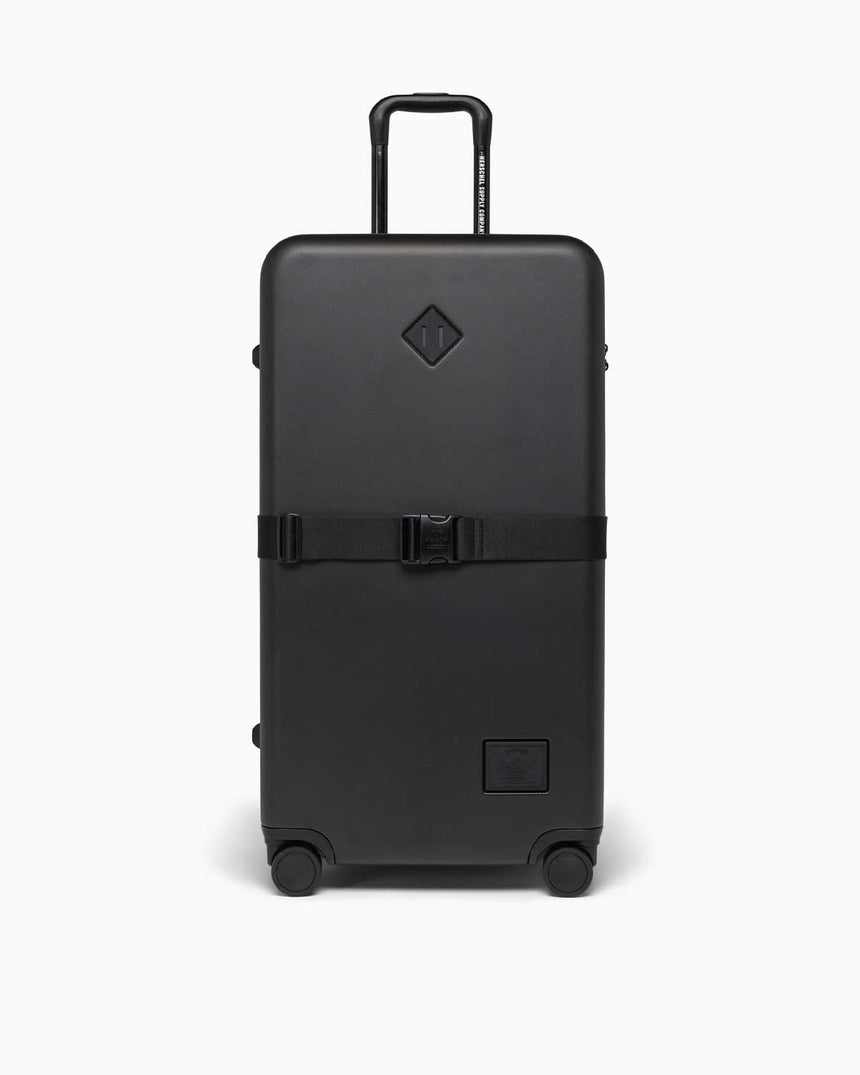 Herschel Heritage Large Sert Kabuklu Genişletilebilir Büyük Boy Valiz Black