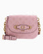 Guess Izzy Zincir Askılı Omuz Çantası Apricot Rose Logo
