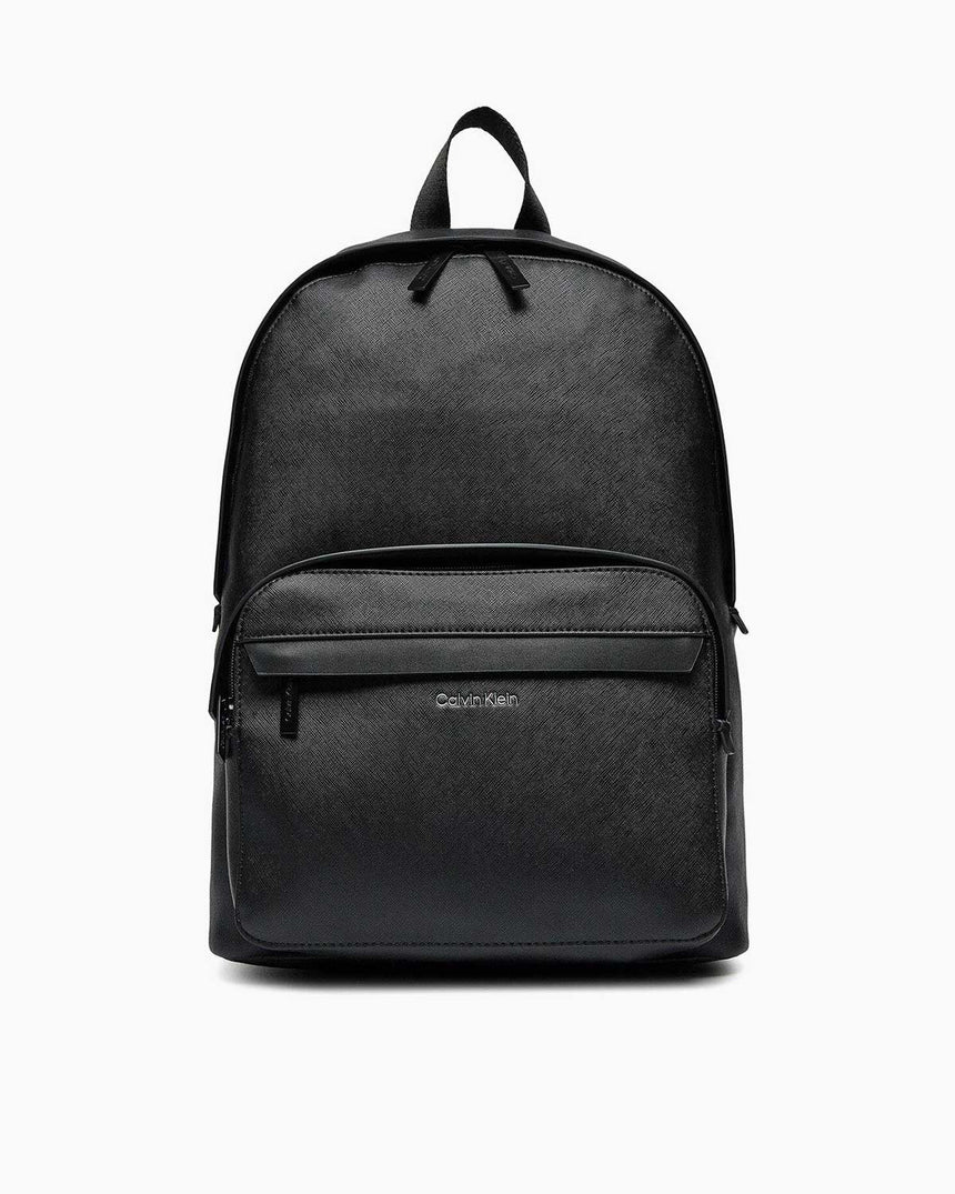 Calvin Klein Must Campus Backpacks Sırt Çantası Ck Black Saffiano