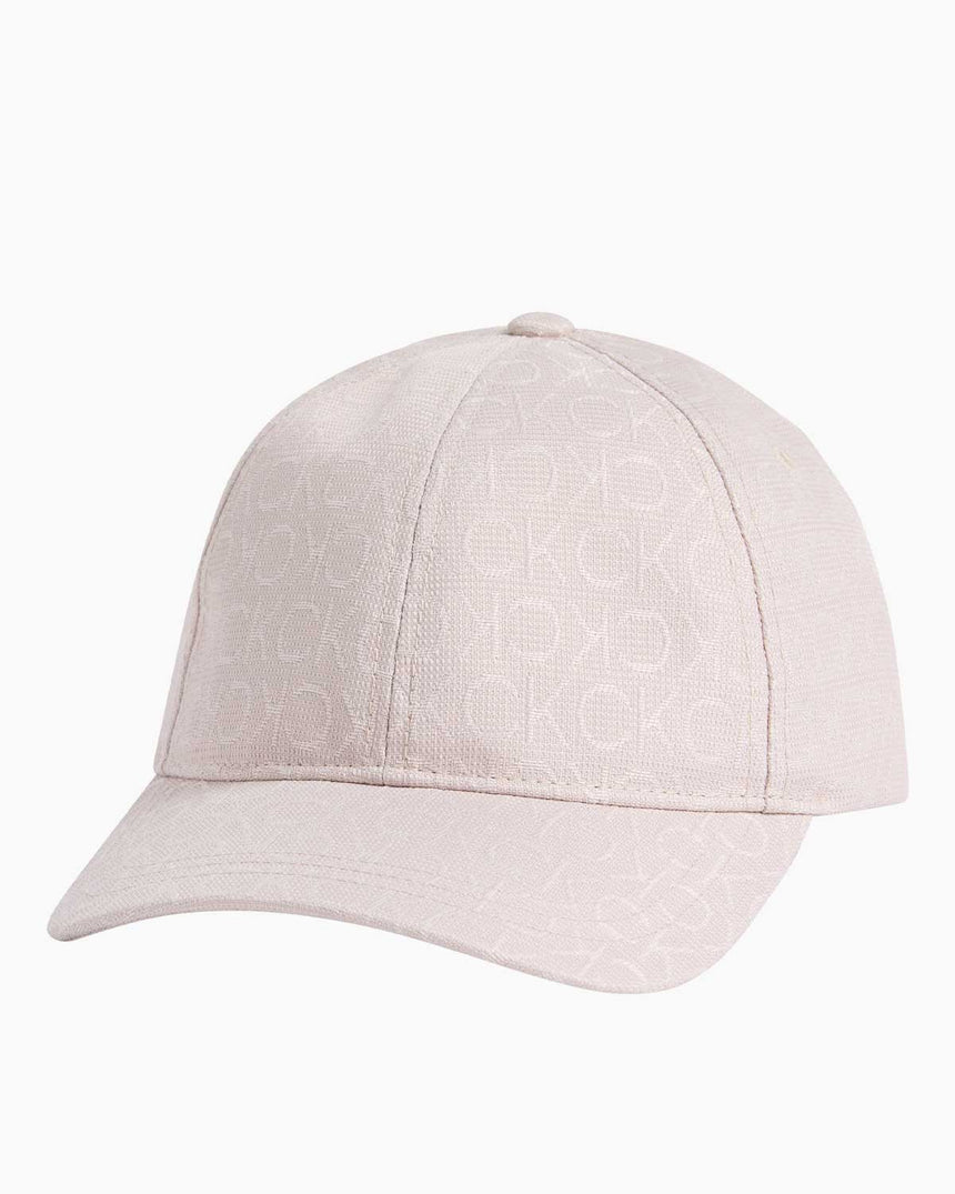 Calvin Klein Monogram Jacquard Şapka Doeskin