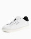 Guess Nola Bağcıklı Deri Sneaker Off White Black