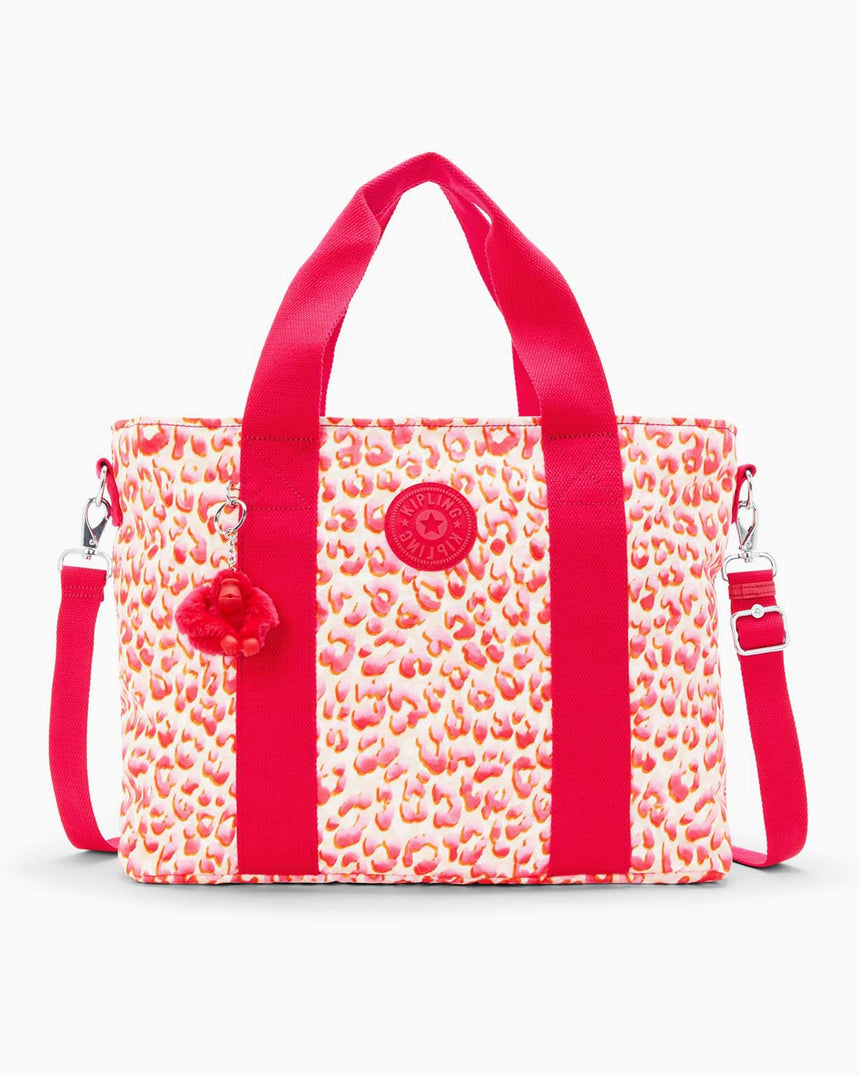 Kipling Minta L Basic Omuz Çantası Latin Cheetah