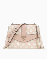 Guess Dorys Convertible Logo Desenli Çapraz Askılı Çanta Sundial