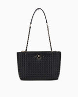 Guess Nadira Kapitoneli Kadın Shopper Çanta Black