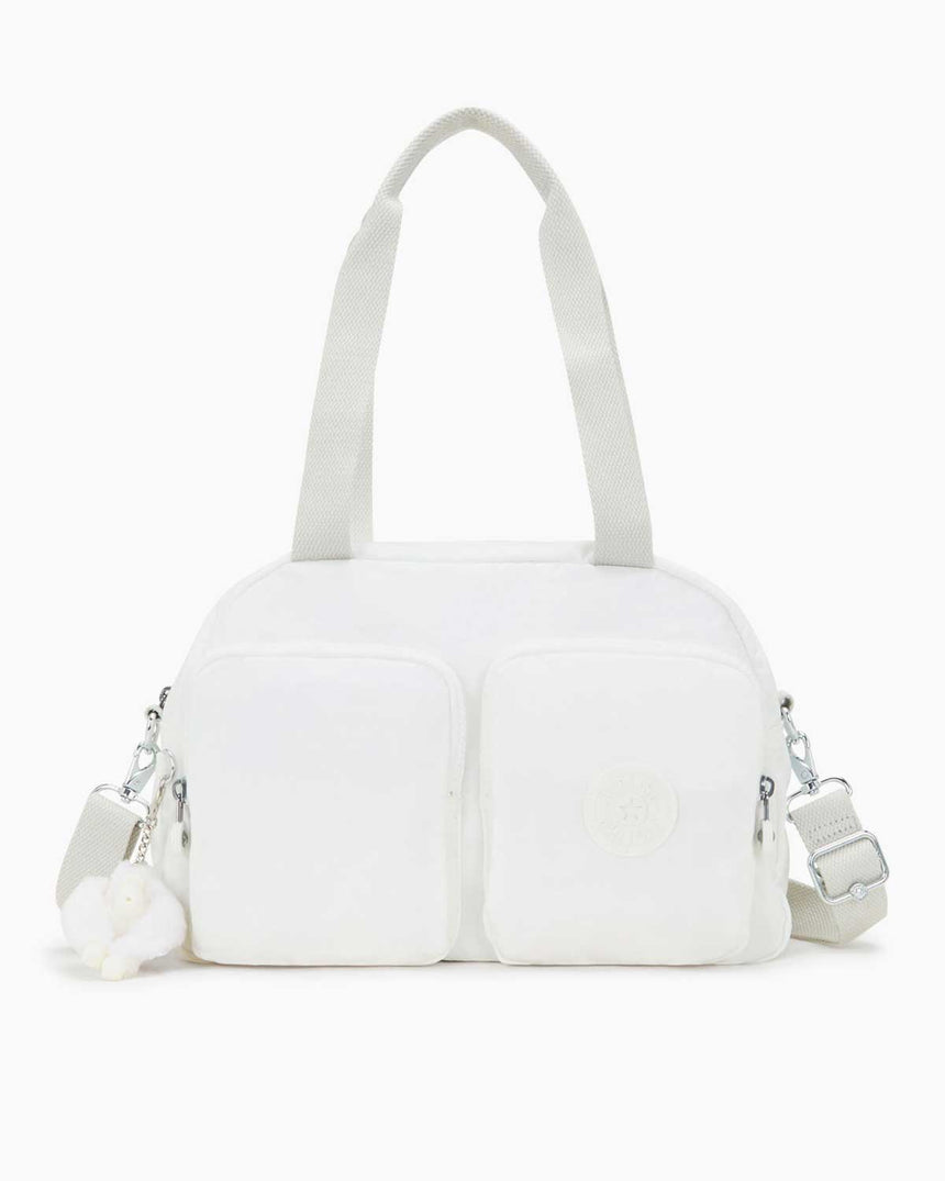 Kipling Cool Defea Omuz Çantası Pure Alabaster