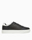 Calvin Klein Düz Taban Monogram Logo Baskılı Erkek Sneaker Ck Black/Bright White Allover