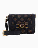 Guess Micro Mini Çapraz Askılı Çanta Mocha Logo