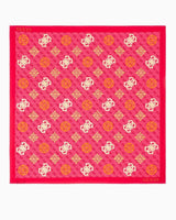 Guess Foulard Monogram Eşarp Fuchsia Logo Multi
