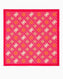 Guess Foulard Monogram Eşarp Fuchsia Logo Multi