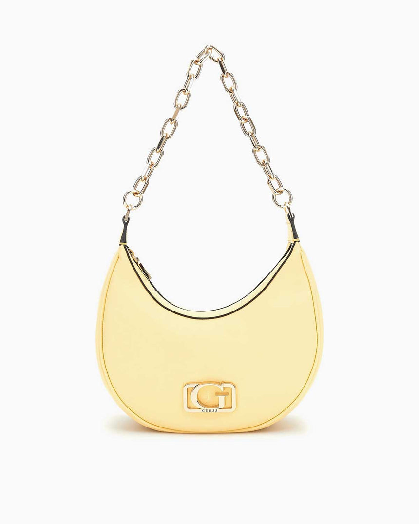 Guess Circe Hobo Zincir Detaylı Omuz Çantası Cornsilk