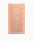 Guess Jacquard Frame Plaj Havlusu Light Sorbet Orange