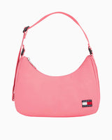 Tommy Hilfiger Essential Daily Dokuma Kumaş Omuz Çantası Preppy Pink