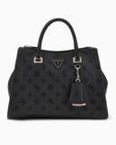 Guess Cresidia II Society Kadın El Çantası Black Logo