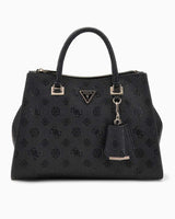 Guess Cresidia II Society Kadın El Çantası Black Logo