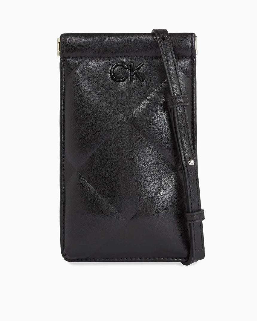 Calvin Klein Phone Crossbody Çapraz Askılı Telefon Çantası CK Black