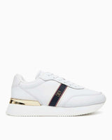 Tommy Hilfiger Arlene Dokuma Kadın Koşucu Sneaker White