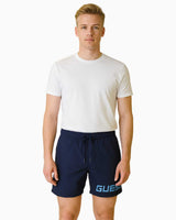 Guess Swimtrunk Medium Hammared Deniz Şortu Diamond Blue