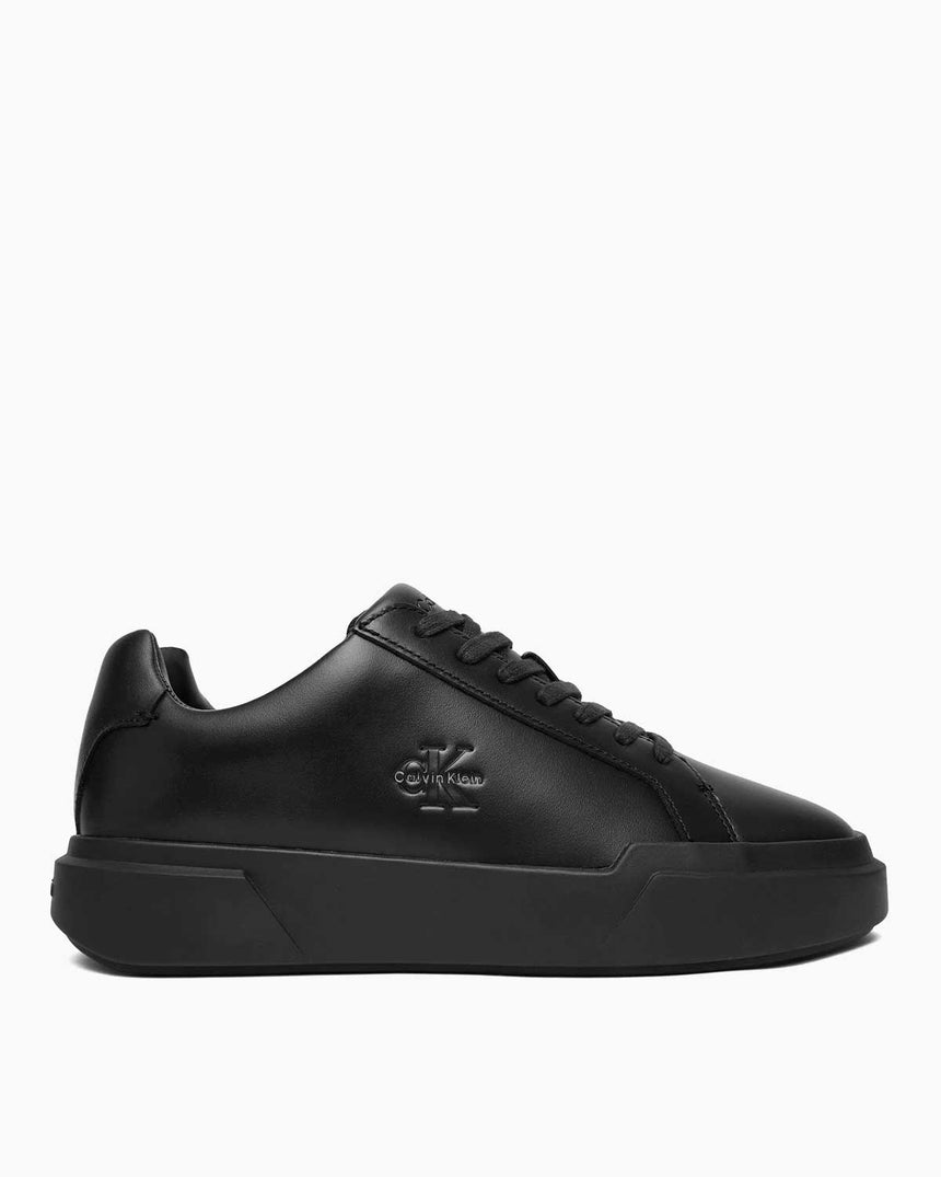 Calvin Klein Minerva Kısa Kalın Topuklu Kadın Sneaker Triple Black