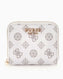 Guess Laurel Logo Baskılı Mini Cüzdan White Logo