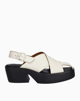 Camper Billie Topuklu Sandalet Beyaz