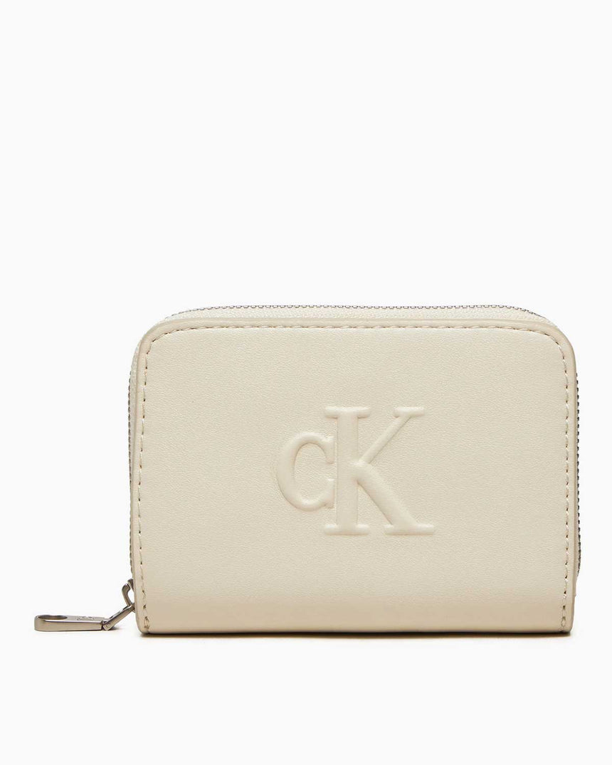 Calvin Klein Sculpted Med Zip Around Logolu Cüzdan
