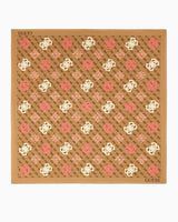 Guess Foulard Monogram Eşarp Latte Logo Multi