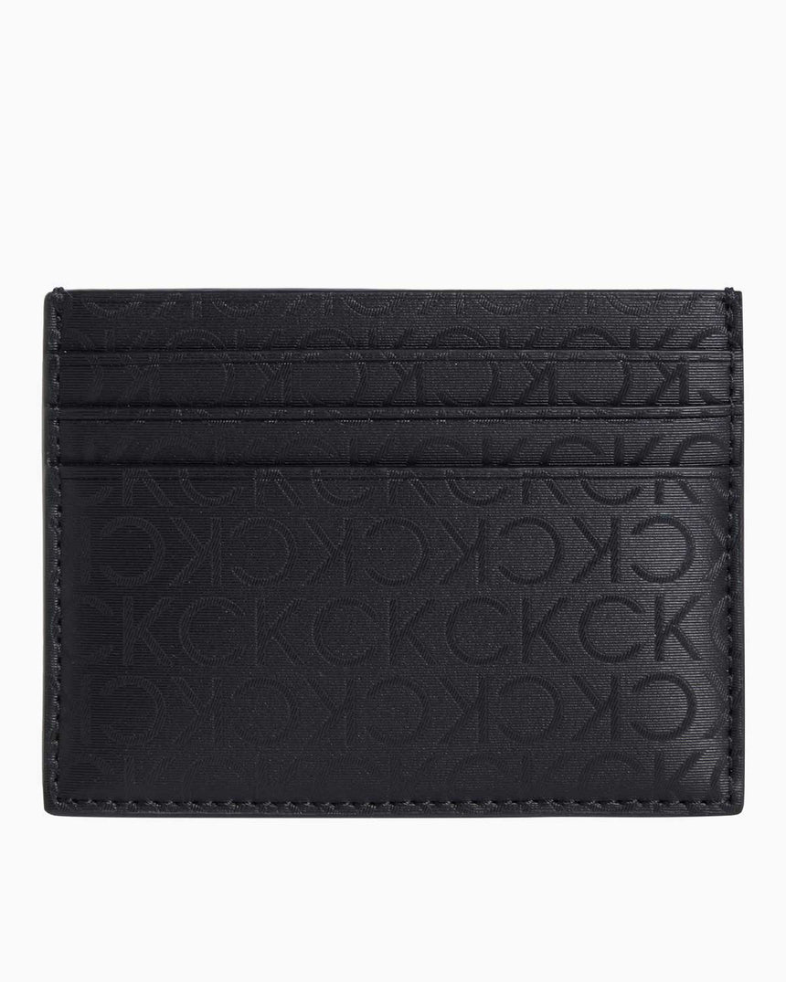 Calvin Klein Sleek Cardholder Kartlık Industrial Mono Black