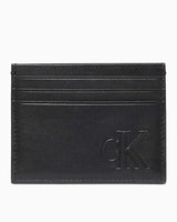Calvin Klein Kabartma Monogramlı Erkek Kartlık Black