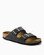 Birkenstock Arizona Leoi Çift Bantlı Erkek Terlik Black