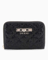 Guess Blane Idra Orta Boy Fermuarlı Kadın Cüzdan Black