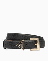 Guess Adelasia 25mm Kadın Ayarlanabilir Kemer Coal Logo