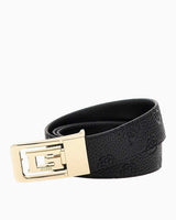 Guess Reversible Logolu Kemer Black