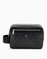Guess Losanna Beauty Case Double Monogram El Çantası Black