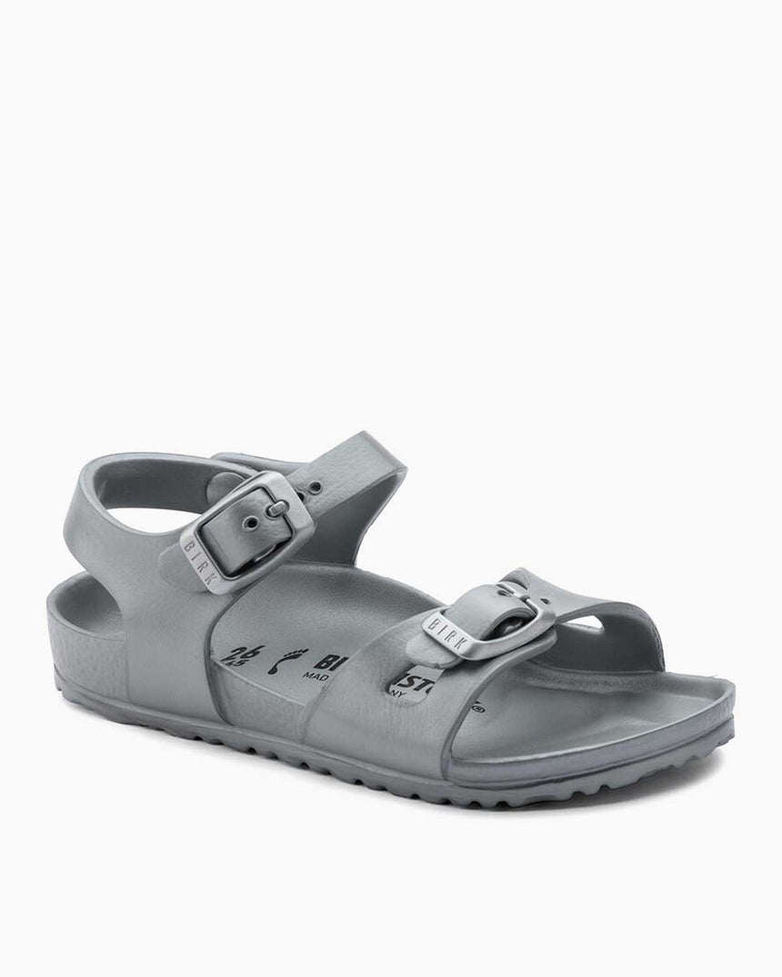 Birkenstock Rio Kids Eva Çocuk Sandalet Gümüş