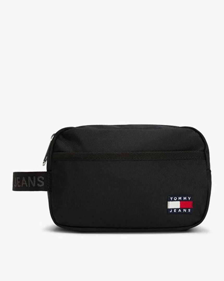 Tommy Hilfiger Ess Gündelik Erkek Kişisel Bakım Çantası Black